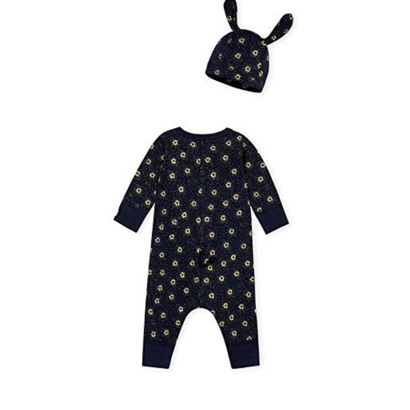 Petit Bateau Baby Romper + Hat - Perfect Baby Show - Picture 2 of 2